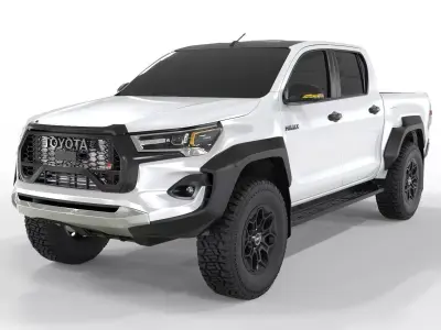 toyota hilux GR 2023  3D model