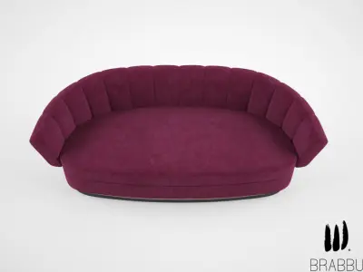 Brabbu Powel Sofa 3D model