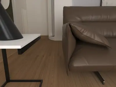 Interior scene catalog sofa 3D model