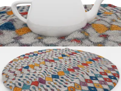 Rugs No 179 Low-poly 3D model