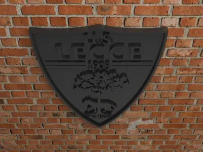 U S Lecce Logo 3D print model