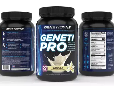 Protein Powder 3D model 135