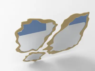 Slater Mirror 3D model