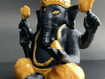 Ganesha lord figurine 3D print model