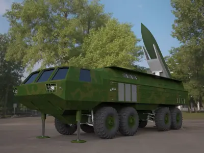 SOVIET OKA  SS 23 SPIDER 3D model