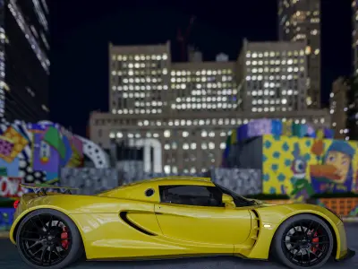 Hennessey Venom GT 2012 3D model