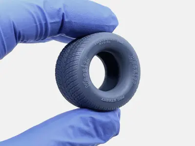 15x15 Hoosier Pro Street Radial Tire 33x21-5 3D print model