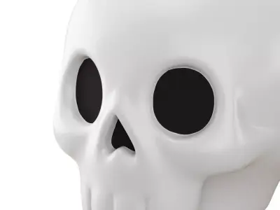 Decorative skull 3D model