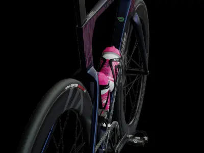 Cannondale SystemSix Roadbike Low-poly 3D model