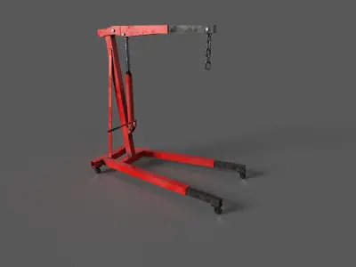 Engine Lift Low-poly 3D model