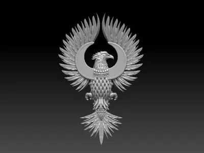 phoenix golden eagle 3D print model