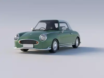 Nissan Figaro 3D model