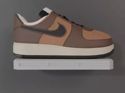 ShoesUP One shoe wall shelf Free 3D print model