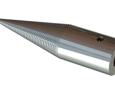 LOG WOOD SPLITTER 3D model