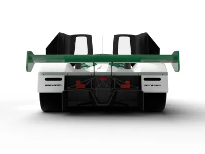 Mazda 787B Efini Racing 1991 HQ 3d model 3D model