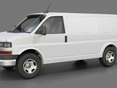 Chevrolet Express Cargo Van 2022 3D model