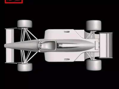 Formula 1 - McLaren MP4-4 1988 3D print model