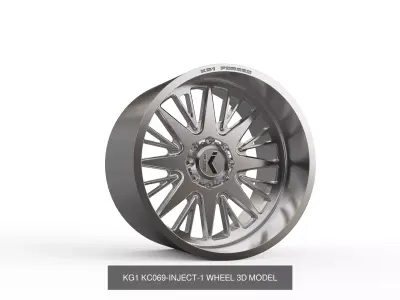 best seller KG1 forged concave wheels 3D Model Pack