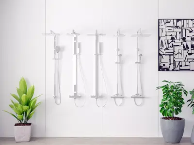 model shower monomer Kitchenware MAX 3D model