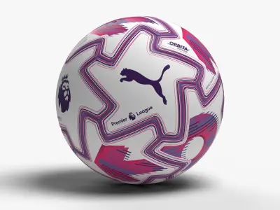 Puma Premier League 25-26 Ball 3D model
