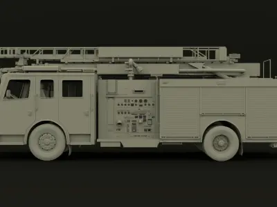 Firetruck Roadrunner 3D model