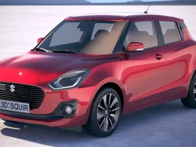 Suzuki Swift 2018 3D model