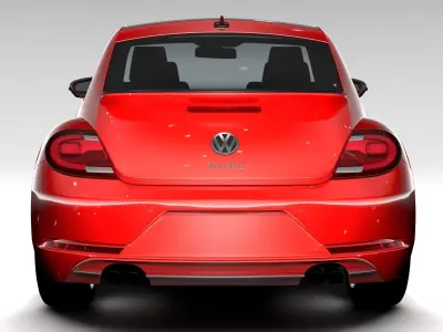 VW Beetle Turbo 2017 3D model
