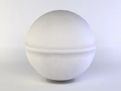 Table Tennis Ball Low-poly 3D model