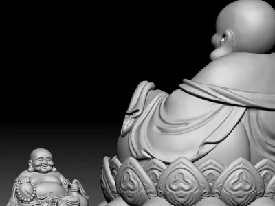 God of wealth 040 3D print model