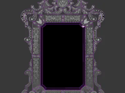 Bernard Venetian Mirror 3D model