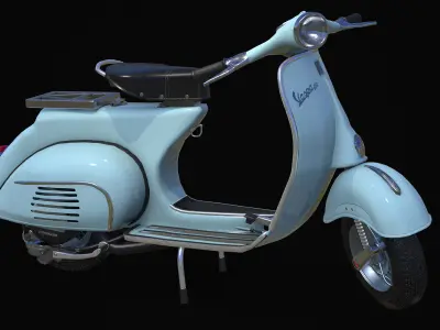 Next generation electric vehicles Low-poly 3D model