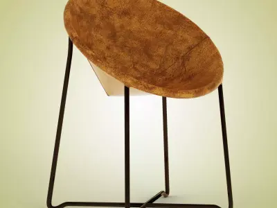 Baxter Askia Chair 3D model