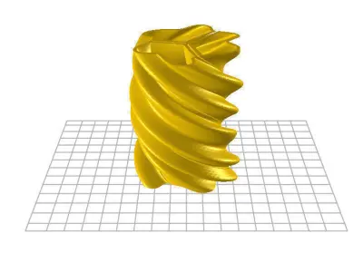Twisted vase Free 3D print model