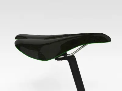 Racing Bicycle - Green 3D model