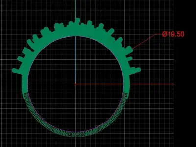 RING for woomen 3D print model