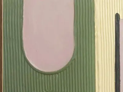 Plaster Two Photo Frame 472 Low-poly 3D model