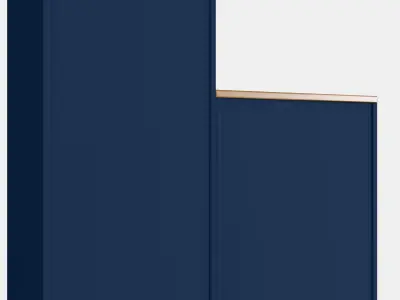 SKRUVBY Storage combination 1 Low-poly 3D model