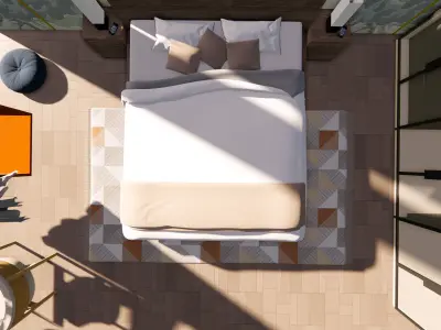  Bedroom 3D model