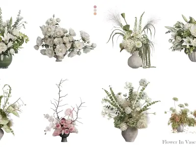 Flower In Vase Collection 14