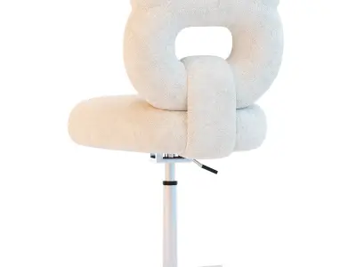 Luxury Dresser Chair 3D model