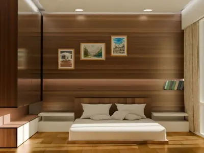 Bedroom Interior 3D Model 3D model
