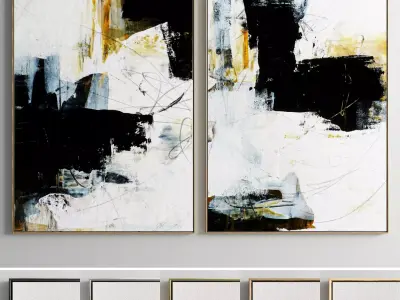 Photo Frame 21 Low-poly 3D model