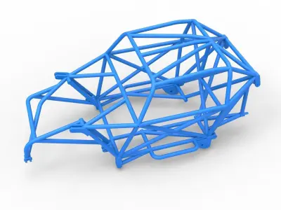 Frame of Formula off road Scale 1 to 25 3D print model