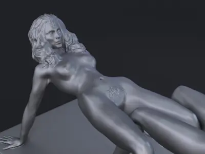 mannequin table from clockwork orange  3D print model