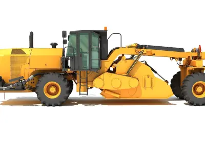 Road Reclaimer 3D model