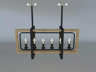 Decorative Chandelier 3D model