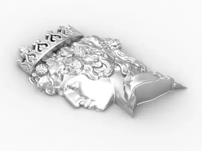 Queen 2 3D print model