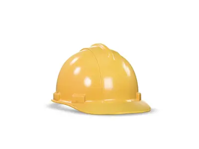 Safety Helmet   Construction Helmet Low-poly 3D model