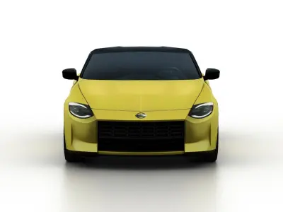 Nissan Z Proto 3D Model Fairlady Z Prototype Low-poly 3D model