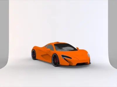 mclaren 3D model
